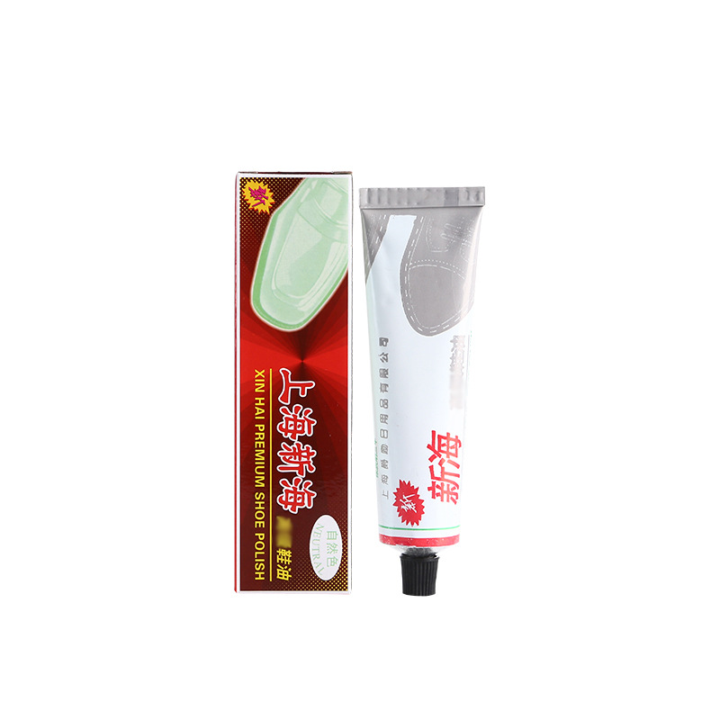 Shanghai Xinhai Shoe Polish Leather Shoe Care Oil Black Decontamination Leather Shoe Care Leather Shoe Polish Leather Goods Colorless and Transparent