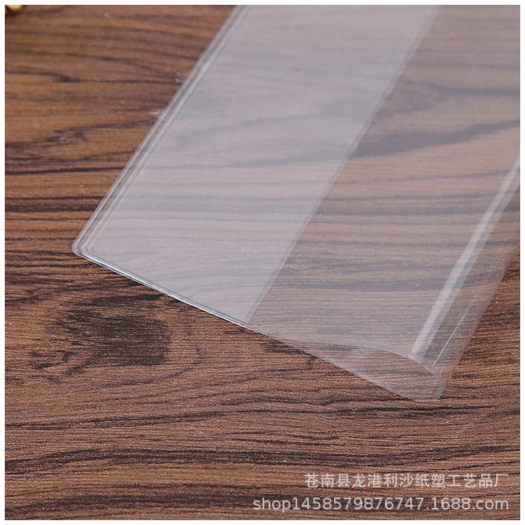 Manufacturer Customized Transparent Pvc Book Cover Book Cover for Primary and Secondary School Students Pvc Waterproof Book Jacket Bag Book Cover