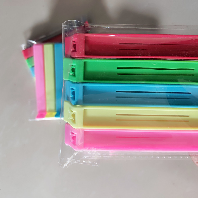 Creative candy color sealing clip plastic bag sealing clip fresh snacks food clip tea sealing clip