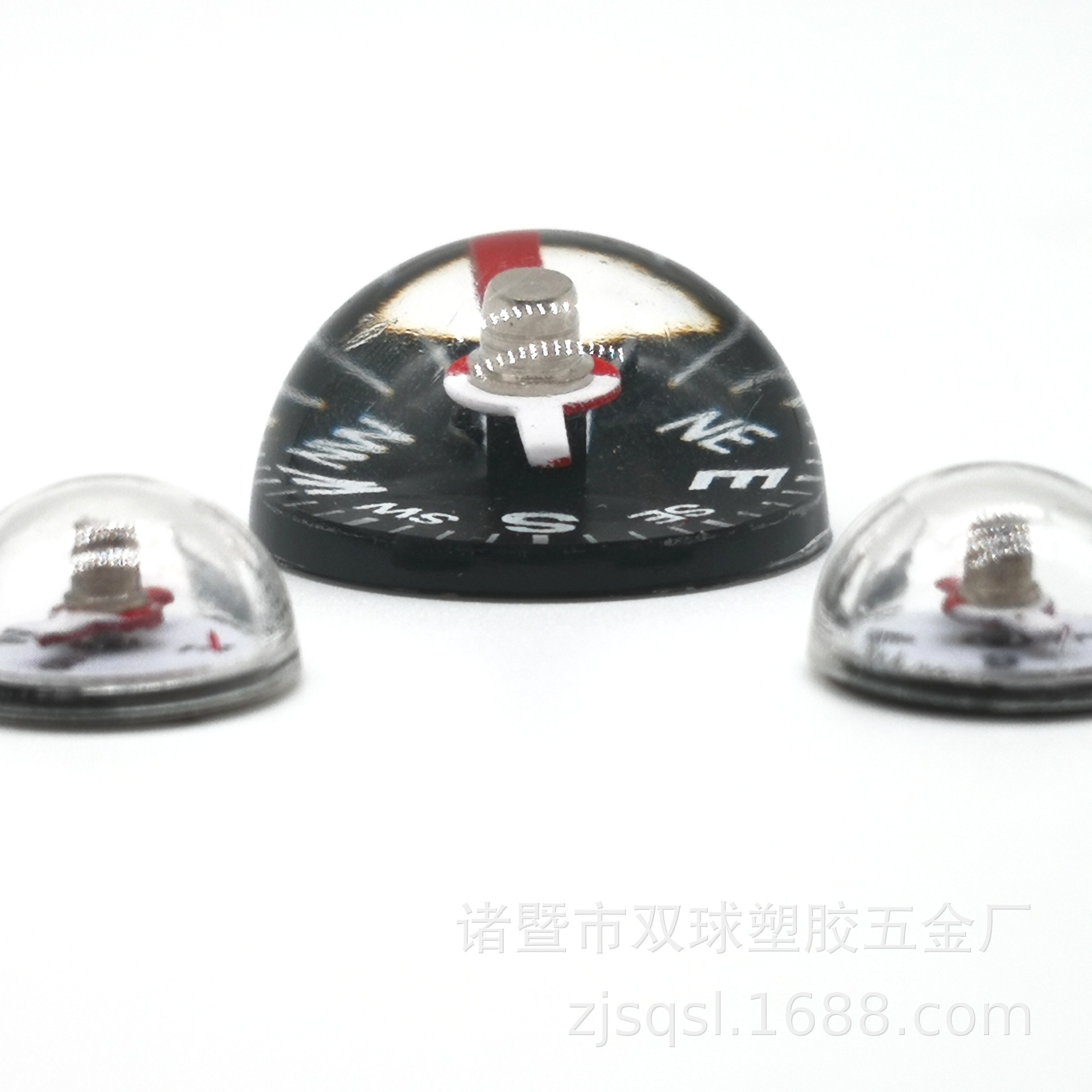 Factory Direct supply Double Ball brand popular 25mm hemisphere plastic compass wholesale high precision quality North pointing needle