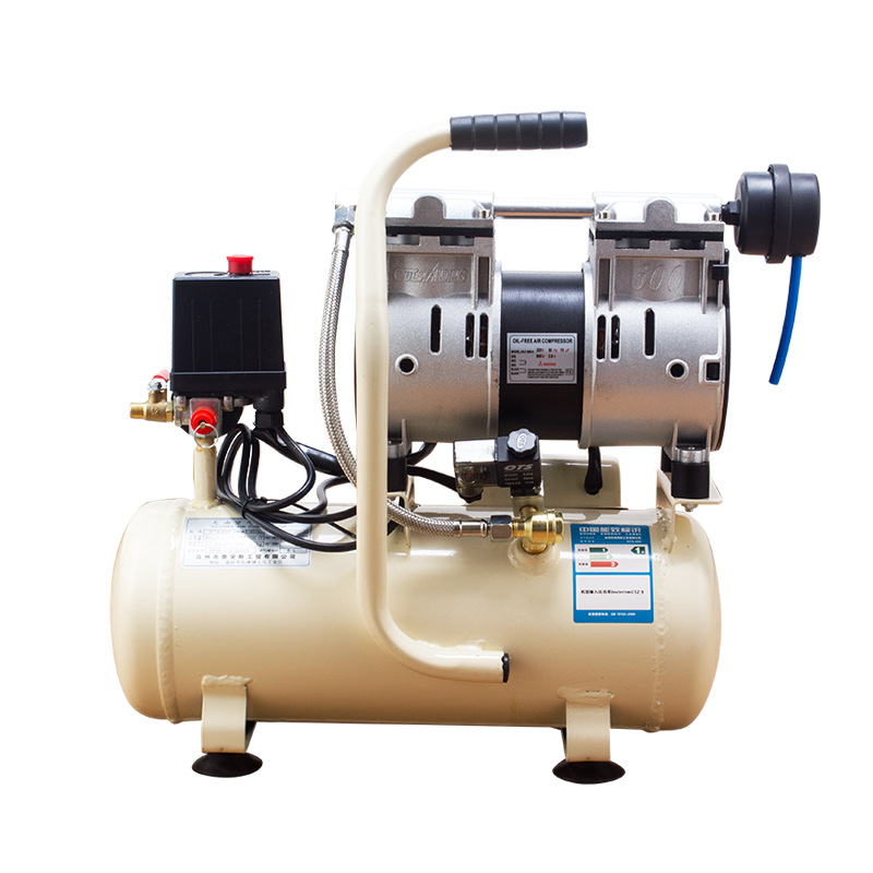 Otukos OiL-free SiLent Air Compressor Air Pump 600W-8L WoodWorking SmaLL Air Pump Compressor