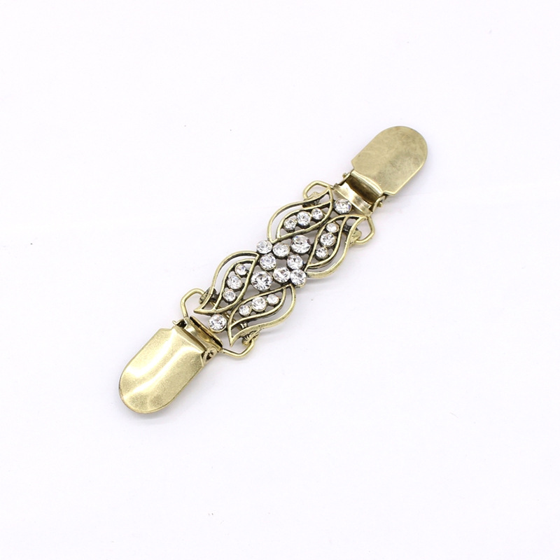 Creative New Tulip Shawl Clip European and American Fashion Jewelry Women's Luxury All-match Sweater Clip Accessories