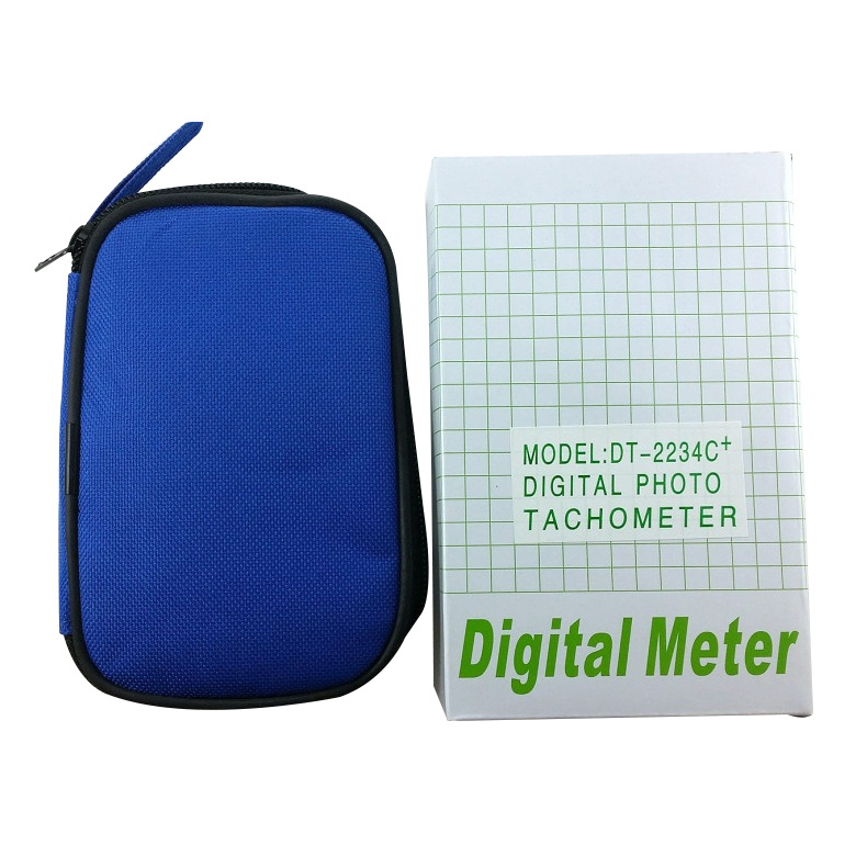 Manufacturer Supplies Dt-2234C + Model Laser Tachometer Cross-Border Best-Selling Mechanical Electric Tachometer Laser Tachometer