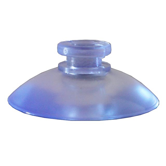 Manufacturer Wholesale Cross-Border 4.0cm 40mm Thickened Vacuum Transparent Wedding Car Decoration Plastic Hook with Horizontal Perforation Suction Cup