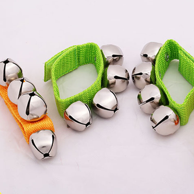 Orff Percussion Instrument Wrist Bell Foot Bell Hand Bell Kindergarten Treasure Wholesale Wrist Bell