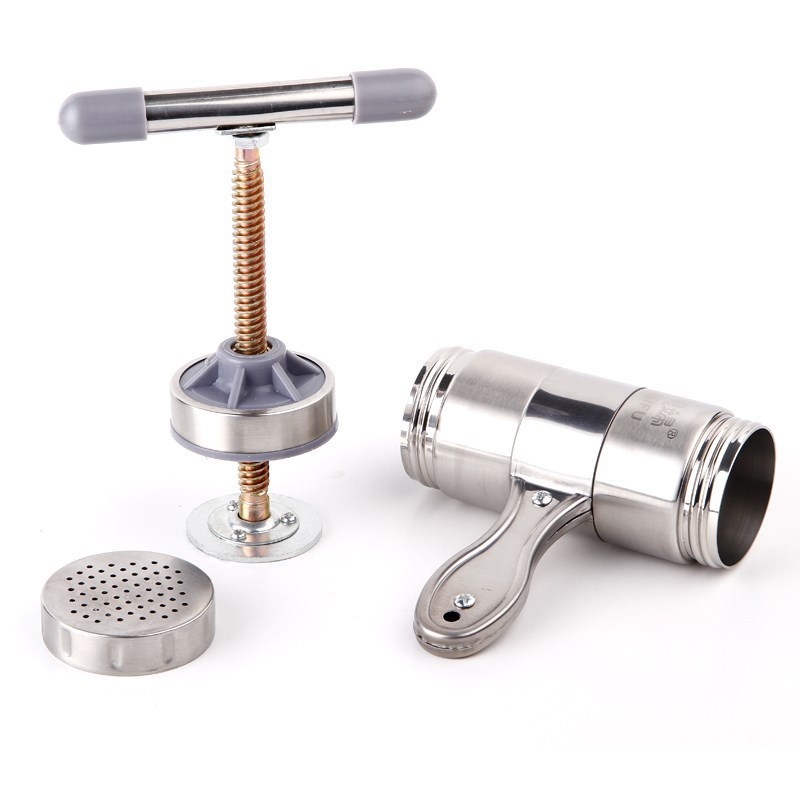 Stainless Steel Small Manual Noodle Machine Kitchen Hand-Cranked Noodle Press Noodle Press Manual Noodle Machine Household Model