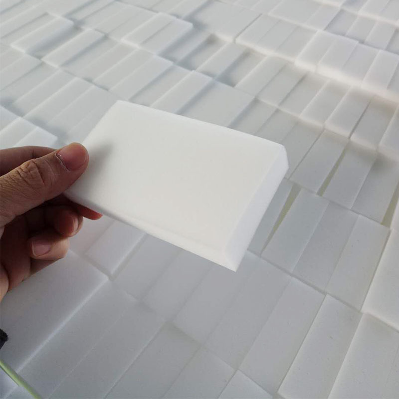 Delong 10*6*2cm Nano Sponge Magic Wipe Melamine Sponge Dishwashing Sponge Car Interior Cleaning Sponge