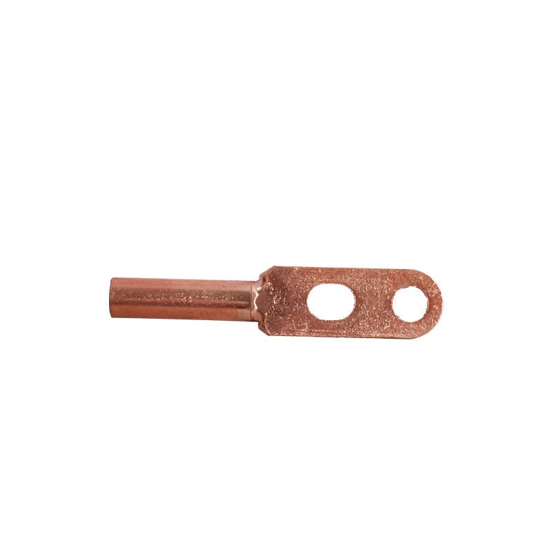 Double-Hole Copper Nose Power Gold Set Cold-Pressed Terminal Double-Hole Copper Nose Double-Hole Copper Terminal Block Double-Hole Dt
