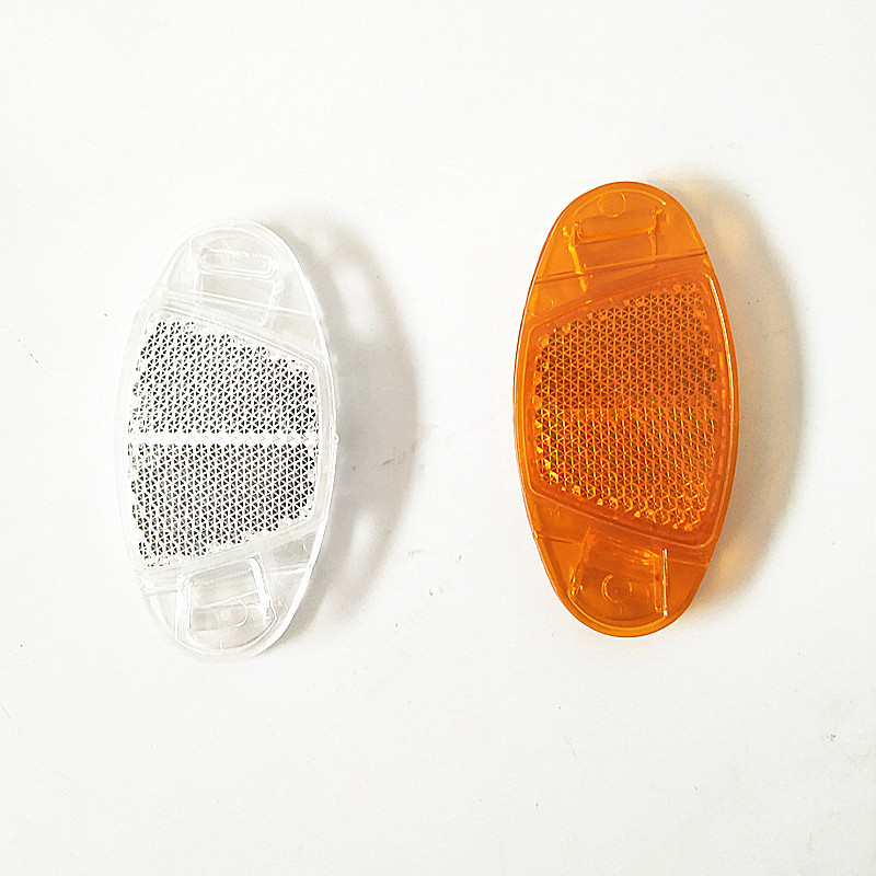 Bicycle front and rear reflectors mountain road bike spokes reflectors spokes decorative Hot Wheels night warning sheet