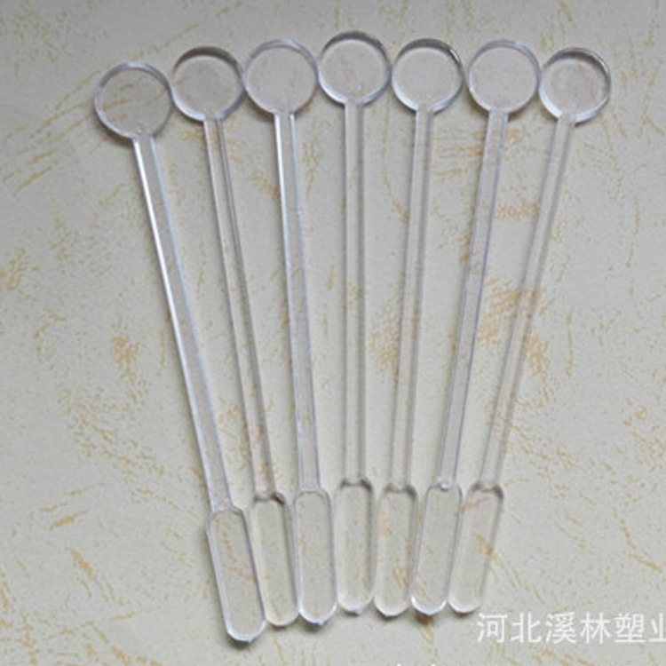 Одноразовая прозрачная палочка для размешивания кофе, производитель QS