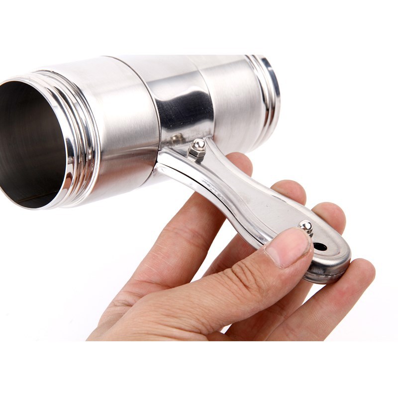 Stainless Steel Small Manual Noodle Machine Kitchen Hand-Cranked Noodle Press Noodle Press Manual Noodle Machine Household Model