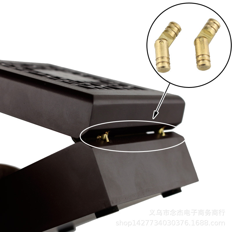 5Mm/4Mm Thick Brass Cylindrical Hinge Hidden Hinge Fixed Hinge Wooden Box Gift Box Link Hinge Support Lotus Leaf