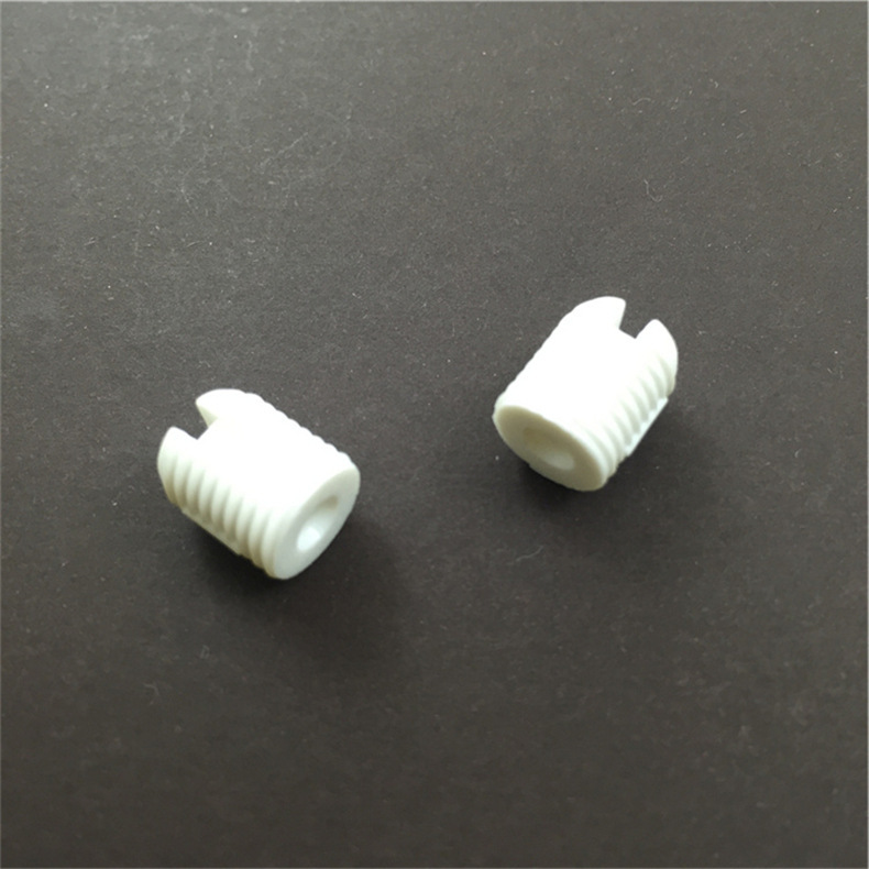 Opening 8mm height 10mm self-tapping rubber particle hinge hinge embedded M3.5M4 self-tapping screw Nylon nut