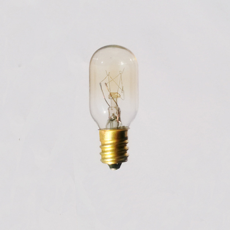 Manufacturer Supplies Salt Lamp Bulb Refrigerator Bulb Indicator Light Bulb T20 T22 E12 120V15W 25W