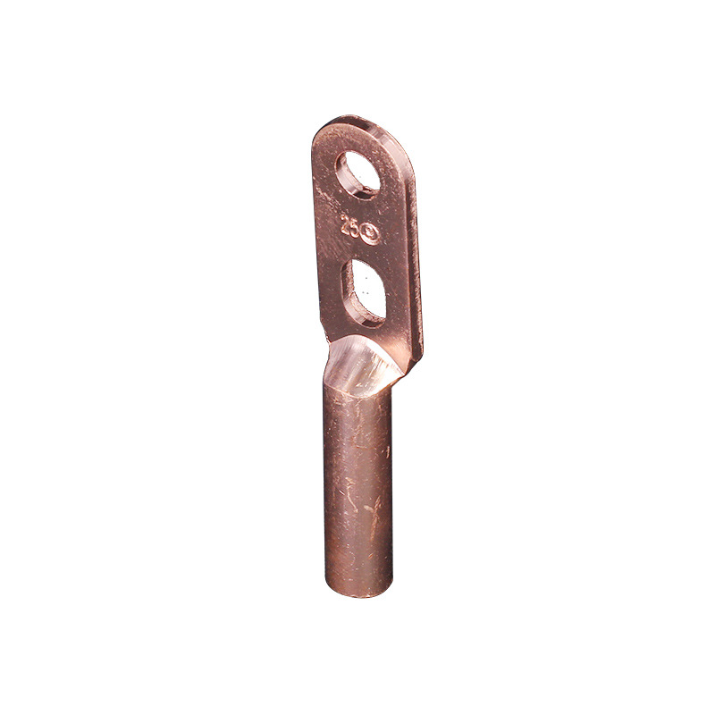 Double-Hole Copper Nose Power Gold Set Cold-Pressed Terminal Double-Hole Copper Nose Double-Hole Copper Terminal Block Double-Hole Dt