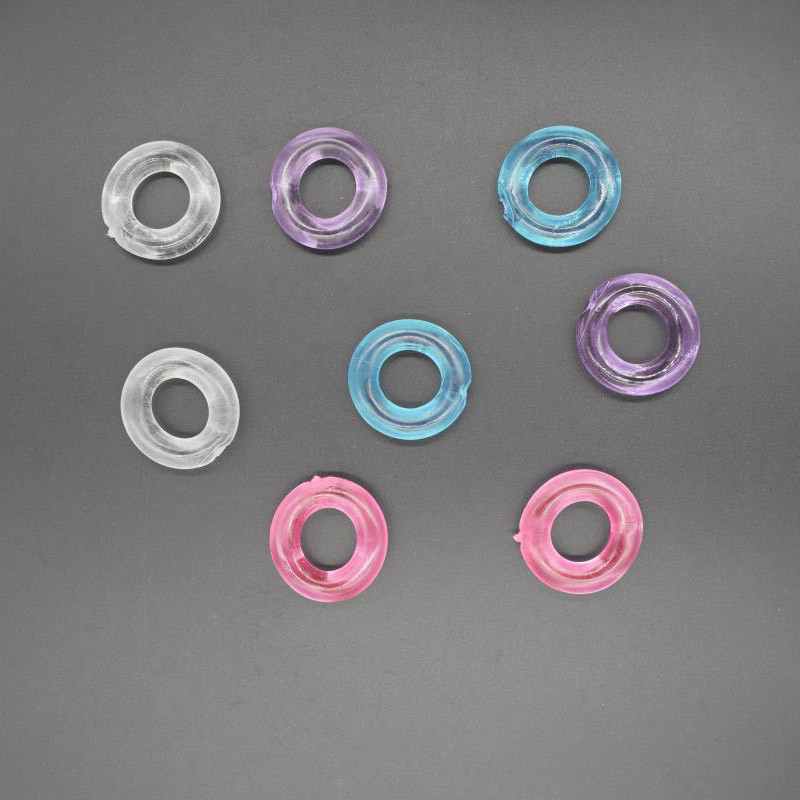 Soft Rubber Ring Set for Men, Adult Sex Toys, Sex Ring Set, Couple Supplies, Couple Toys