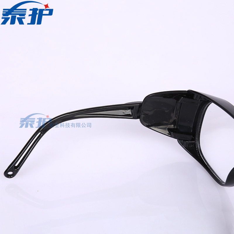 2010 Welding Glasses Special Goggles for Welders Transparent Black Glass Polished Windproof Anti-glare Labor Protection Glasses