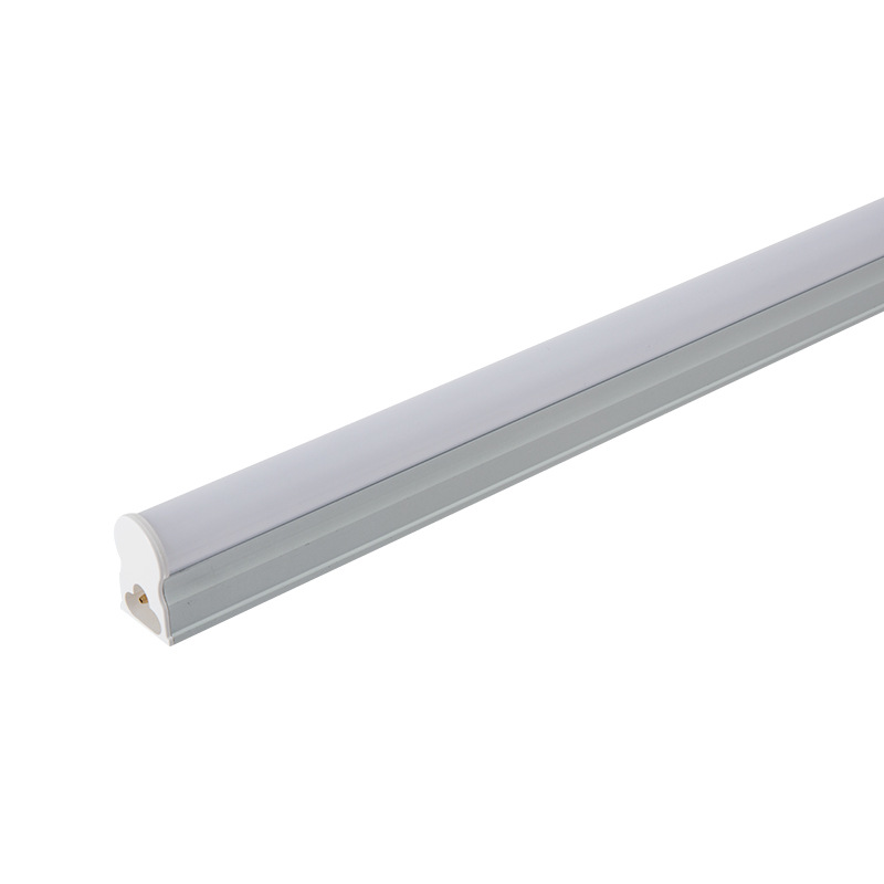 Aluminum-Plastic T5 Integrated Desk Lamp with Three-Color Dimming, Factory Direct Sale Led Fluorescent Lamp Fluorescent Tube