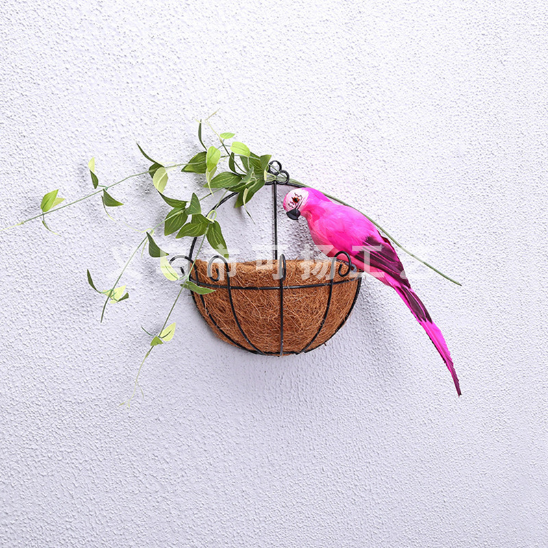 Simulated Parrot, Parrot, Simulated Bird, Pastoral Decoration, Feather Parrot Crafts, Gardening Decoration, Bird Wholesale