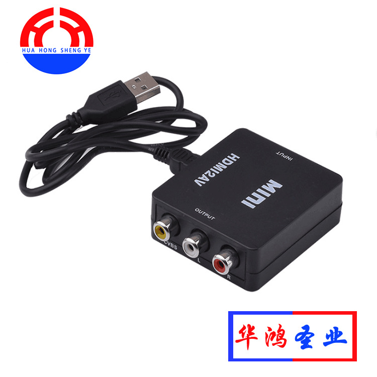 Manufacturer Produces Hdtv to Av Converter Hdtv2Av Hdtv to Av High-Definition Converter Hdtv2A