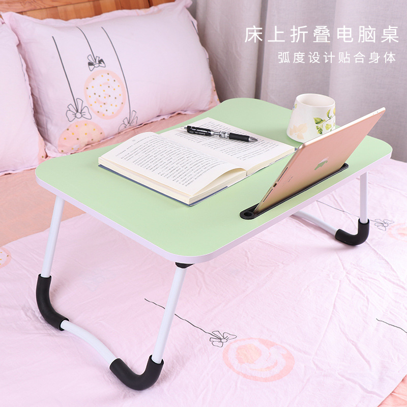 Складной стол для кровати, учебный стол, стол для ноутбука, ленивый стол для спальни, небольшой стол для общежития, современный письменный стол