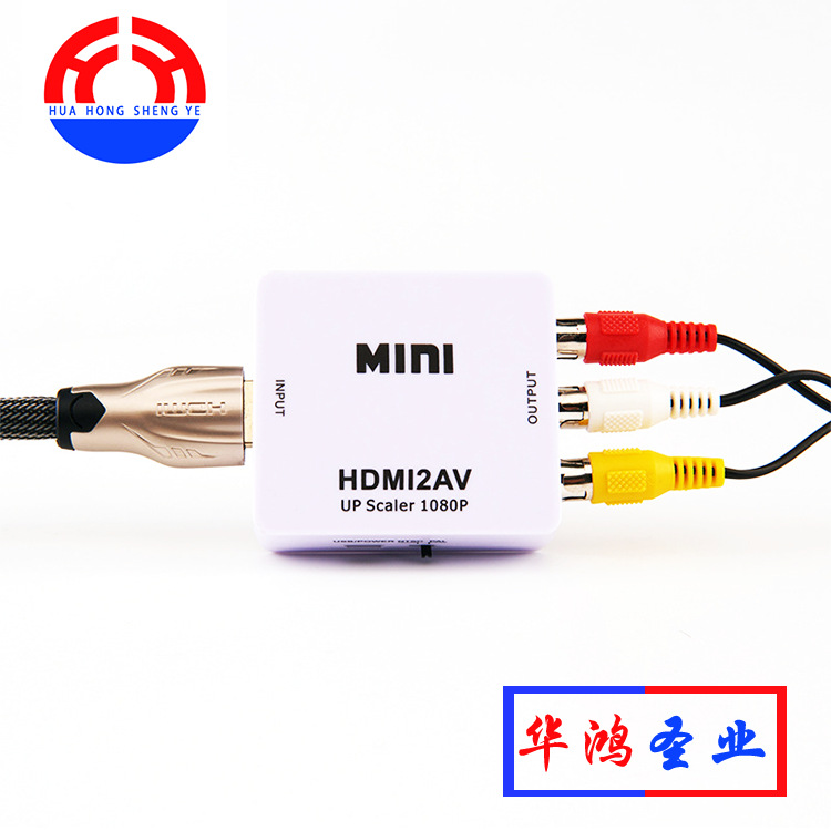 Manufacturer Produces Hdtv to Av Converter Hdtv2Av Hdtv to Av High-Definition Converter Hdtv2A