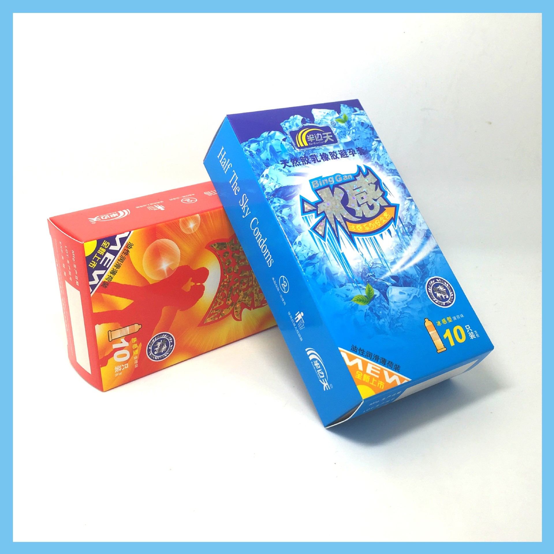 Printing packaging carton condom carton health care products color box adult products color box hotel special carton
