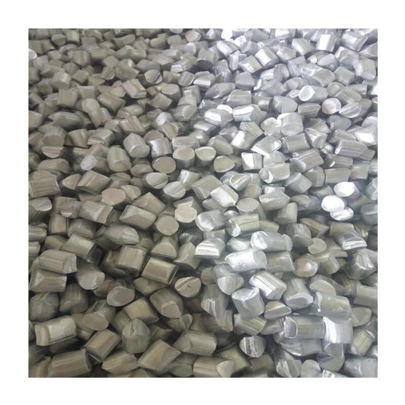 Aluminum Particles, High Purity Aluminum Particles, Aluminum Particles for Pipe Dredging Agent, 9 Mesh-20 Mesh, 20-40 Mesh, 40-60 Mesh Pure Aluminum Particles