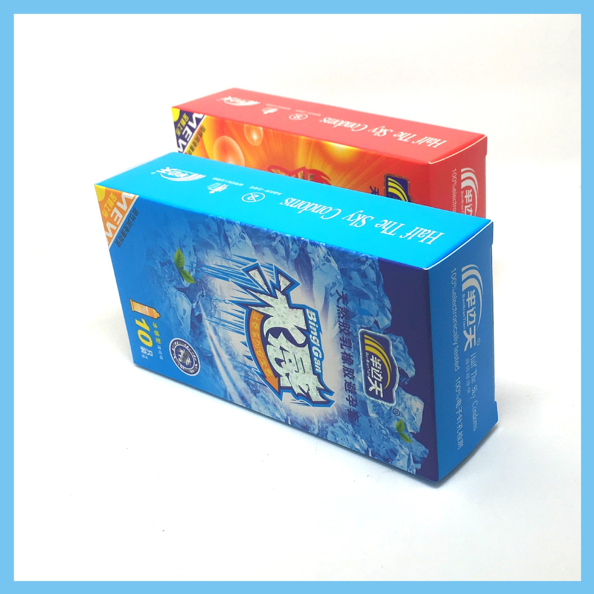 Printing packaging carton condom carton health care products color box adult products color box hotel special carton