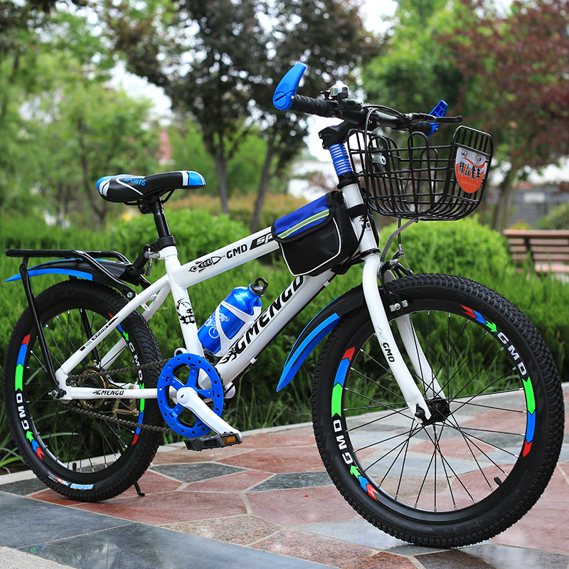New Children's Bicycle 20 Inch 22 Inch Mountain Bike 6-7-8-9-10 Year Old Children's Bicycle for Boys and Primary School Students