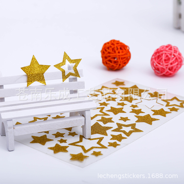 Stickers for Kidsren and Girls Cute Onion Pink Stickers Pvc Stickers Five-Pointed Star Heart Christmas Decoration Stickers DIY Stickers