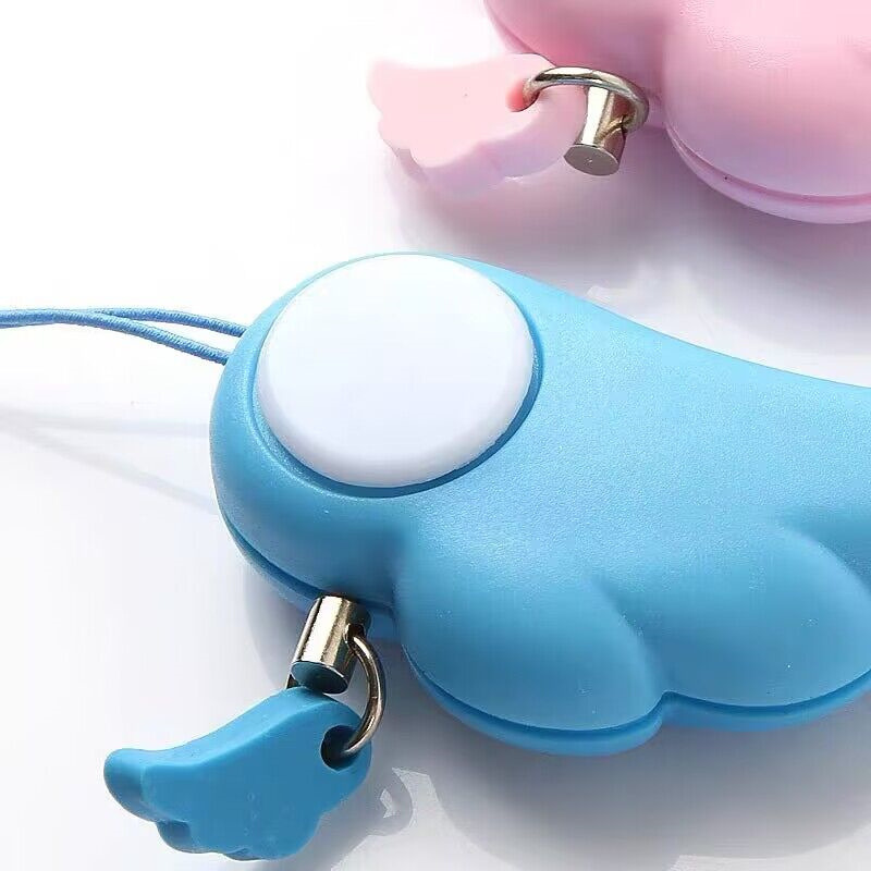 Tangzheng Supplies Factory Direct Sales Super Cute Angel Wings Anti-Wolf Device Alarm Women's Anti-Wolf Device