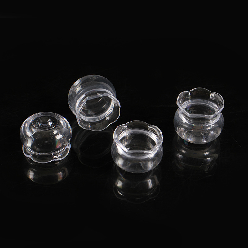 Simulated Mini Fish Tank Model Miniature Plastic Fish Tank Simulated Food Toy Accessories Play House Toy Props Ornaments