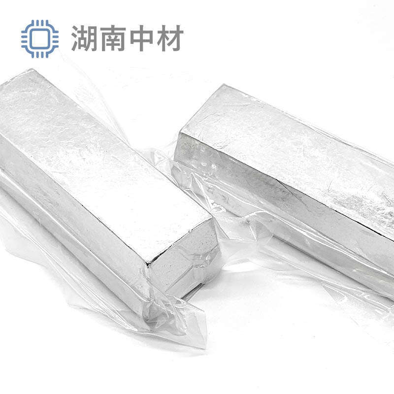 Metal Indium in Ingot Pure Indium Ingot Sell High Purity Indium and Indium Ingot 99.995% 99.999% Indium Ingot Indium Block