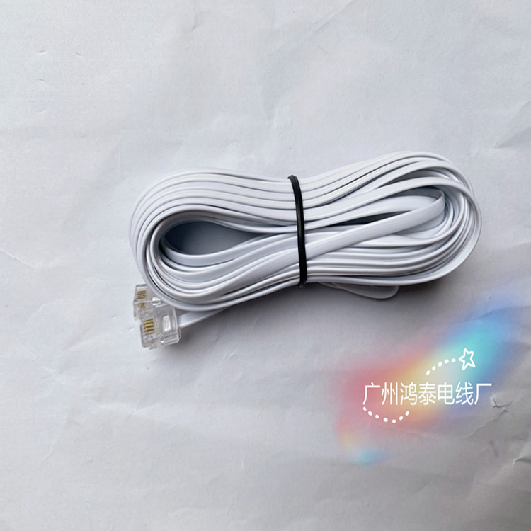 6P2C/6P4C2 m telephone line telephone switch cable jumper extension cable
