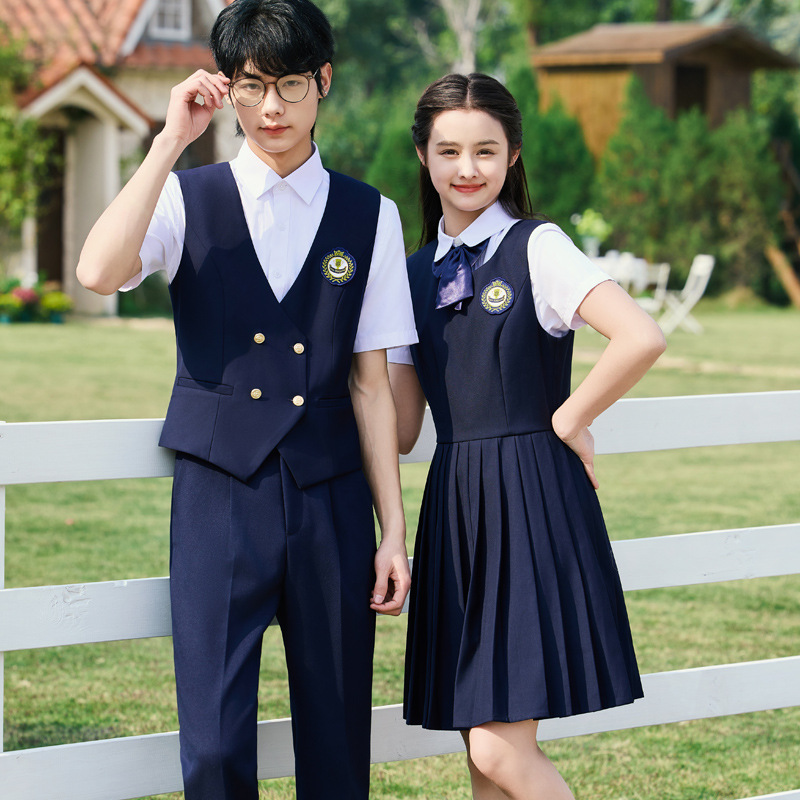 College Style Dress Jk Uniform Suit Men and Women Kindergarten Uniforms Teacher Work Clothes Student Chorus Performance Clothes
