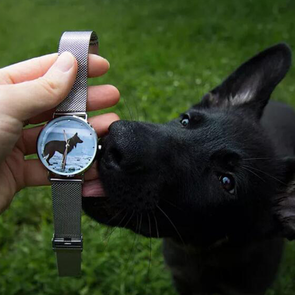 Cross-border Explosions Casual Men and Women Students Quartz Watch Waterproof Alloy Watch to Figure Making Dial Non-mechanical Watch