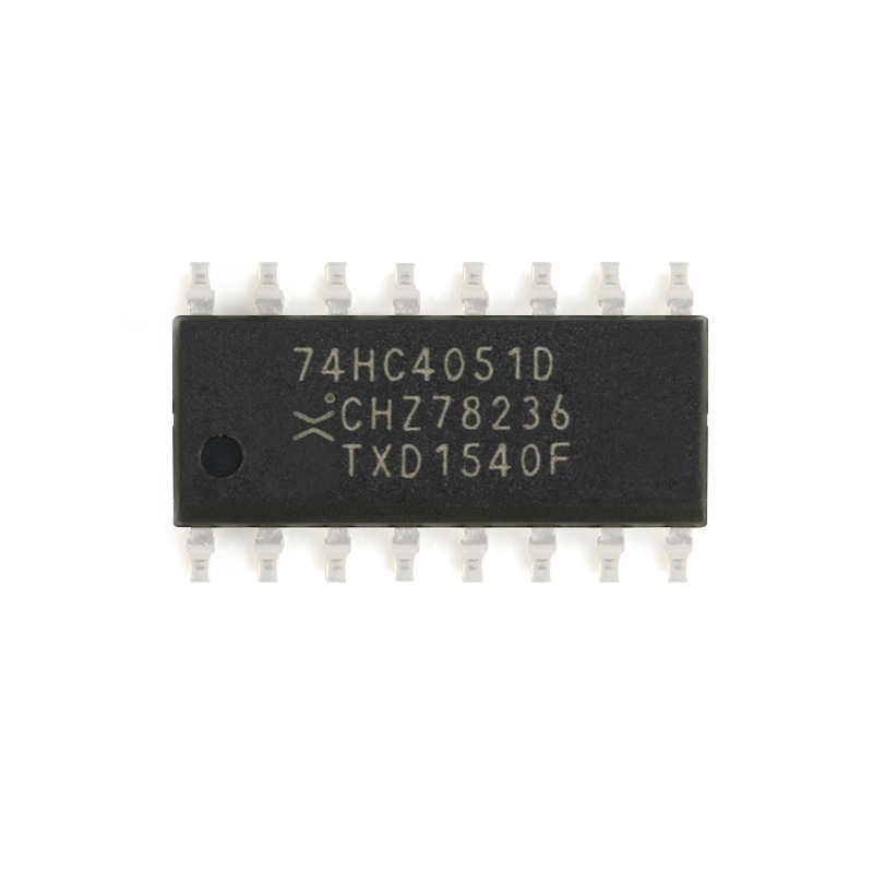 Original Genuine 74Hc4051D,653 Soic-16 8-Channel Analog Multiplexer Demultiplexer Chip