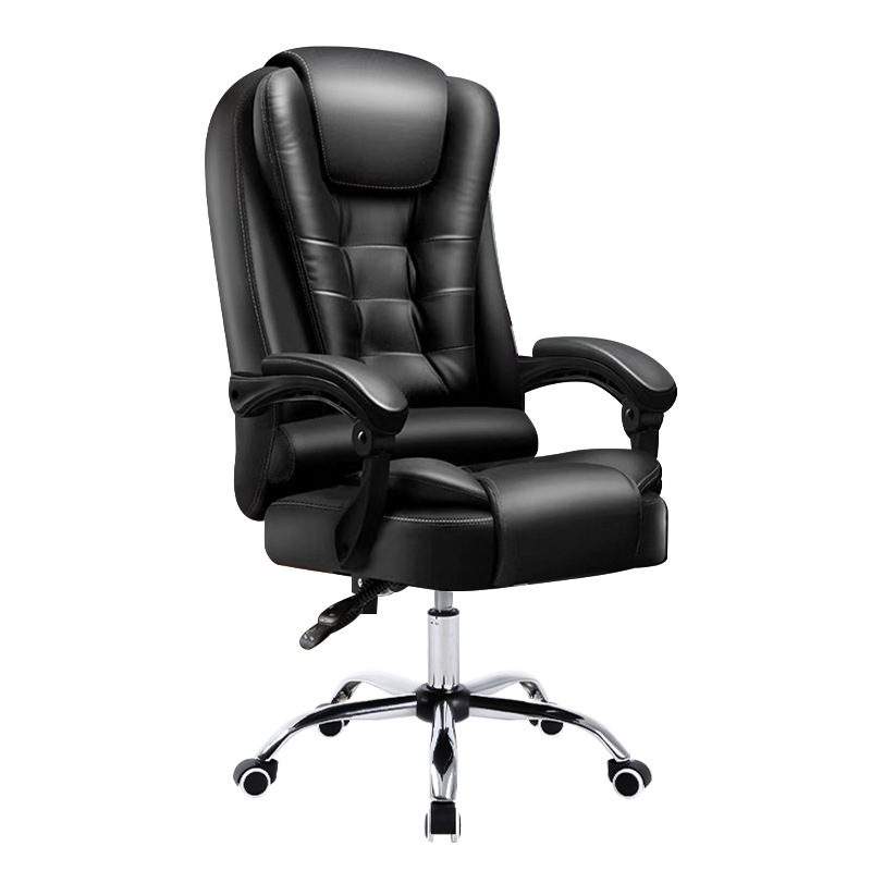 Soft-Packed Computer Chair, Long-Term Sitting and Not Tired, Office Chair, Conference Room Boss Chair, Comfortable and Soft Backrest Seat Manufacturer Supply