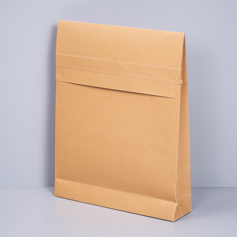 Factory wholesale creative kraft paper self-adhesive bag envelope express envelope bag cross-border environmental protection kraft paper express bag