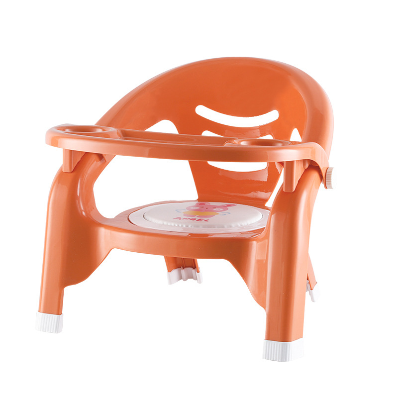 Children's Baby Dining Chair for Home Use with Backrest, Dining Table Stool, High Chair, Small Wholesale Custom-Made with Backrest