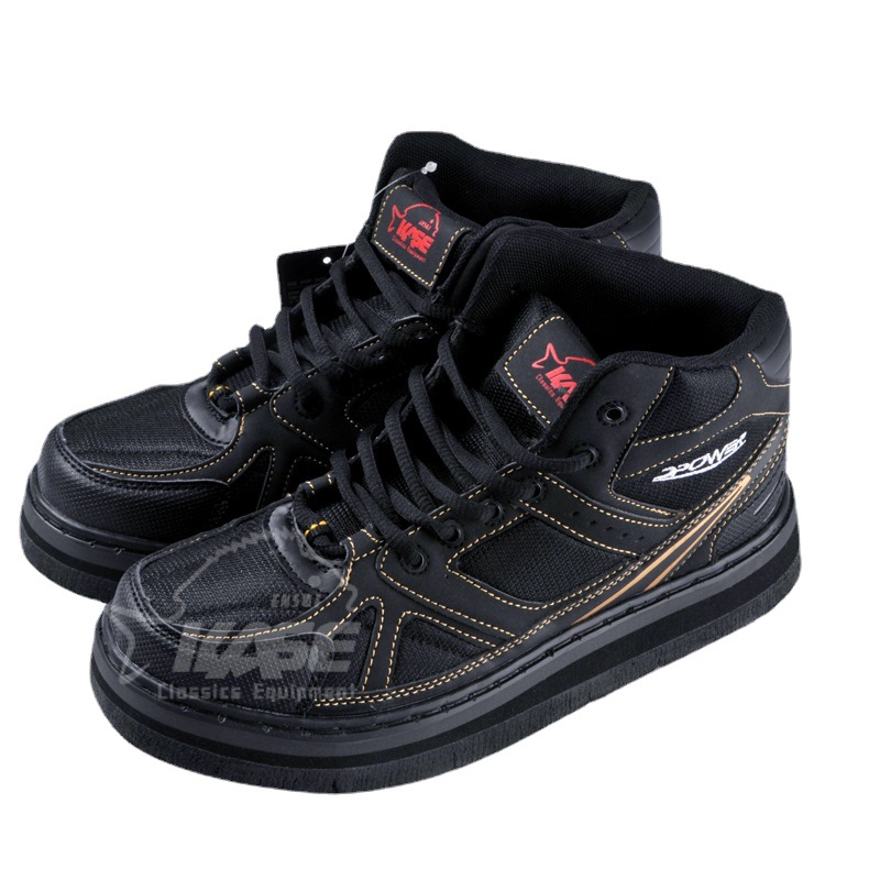 KASE Kaisi factory sales fishing shoes sandy fishing shoes felt bottom spiked shoes non-slip pedal reef shoes