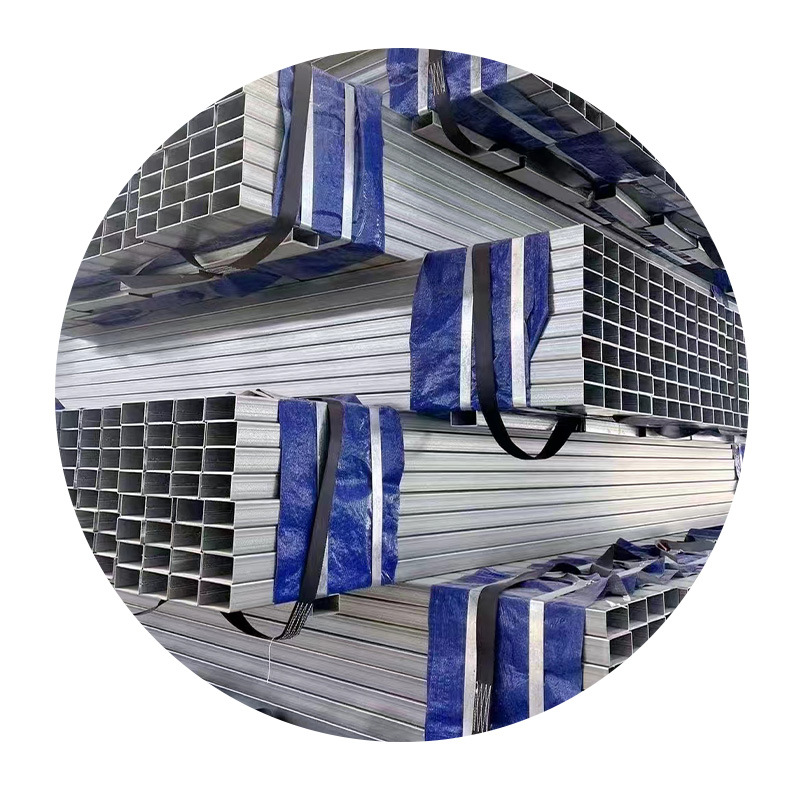 Factory Direct Supply S350 Zinc-Aluminum-Magnesium Square Tube 40*60 Square Tube for Engineering Construction Sites