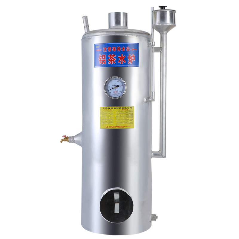 Aluminum Tea Water Stove Boiler Household Wood-Burning Coal-Fired Heating Factory Construction Site Bathing Drinking Water Breeding Water