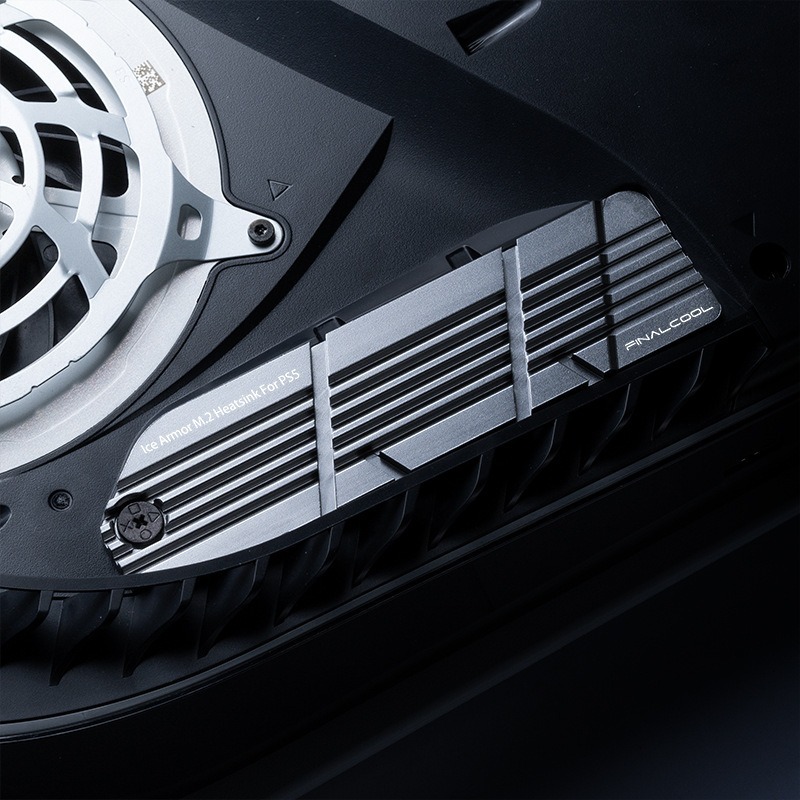 Ps5 Accessories Hard Drive with Integrated M.2 Nvme Solid-State Drive Dedicated Radiator Integrated Solid-State Heat Sink Ice Armor