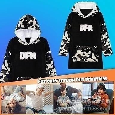 Lazy Clothes, Blanket Hoodie for Boys, Teenagers, Lazy People, Wearable Blankets, Extra Long Lazy Clothes