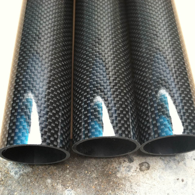 3K Carbon Fiber Square Tube 1000mm Full Carbon Fiber Square Tube Rectangular Tube Ultra-Light 3K Carbon Fiber Processing Carbon Fiber Tube