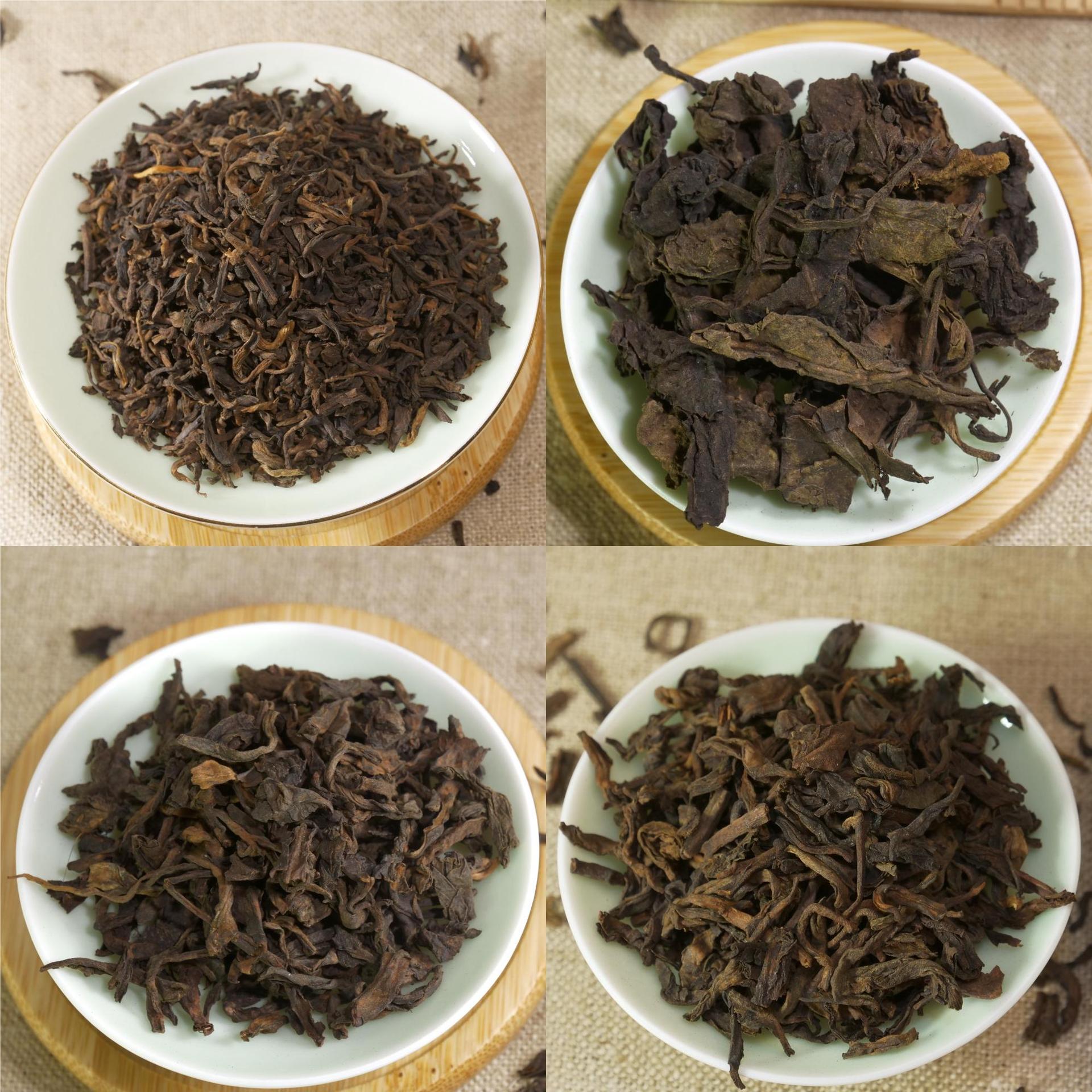 Yunnan Lincang Yongde Pu'er loose tea cooked Pu'er tea cooked Pujin Bud court level 3 grade 5 tea stem small bubble Pu'er tea