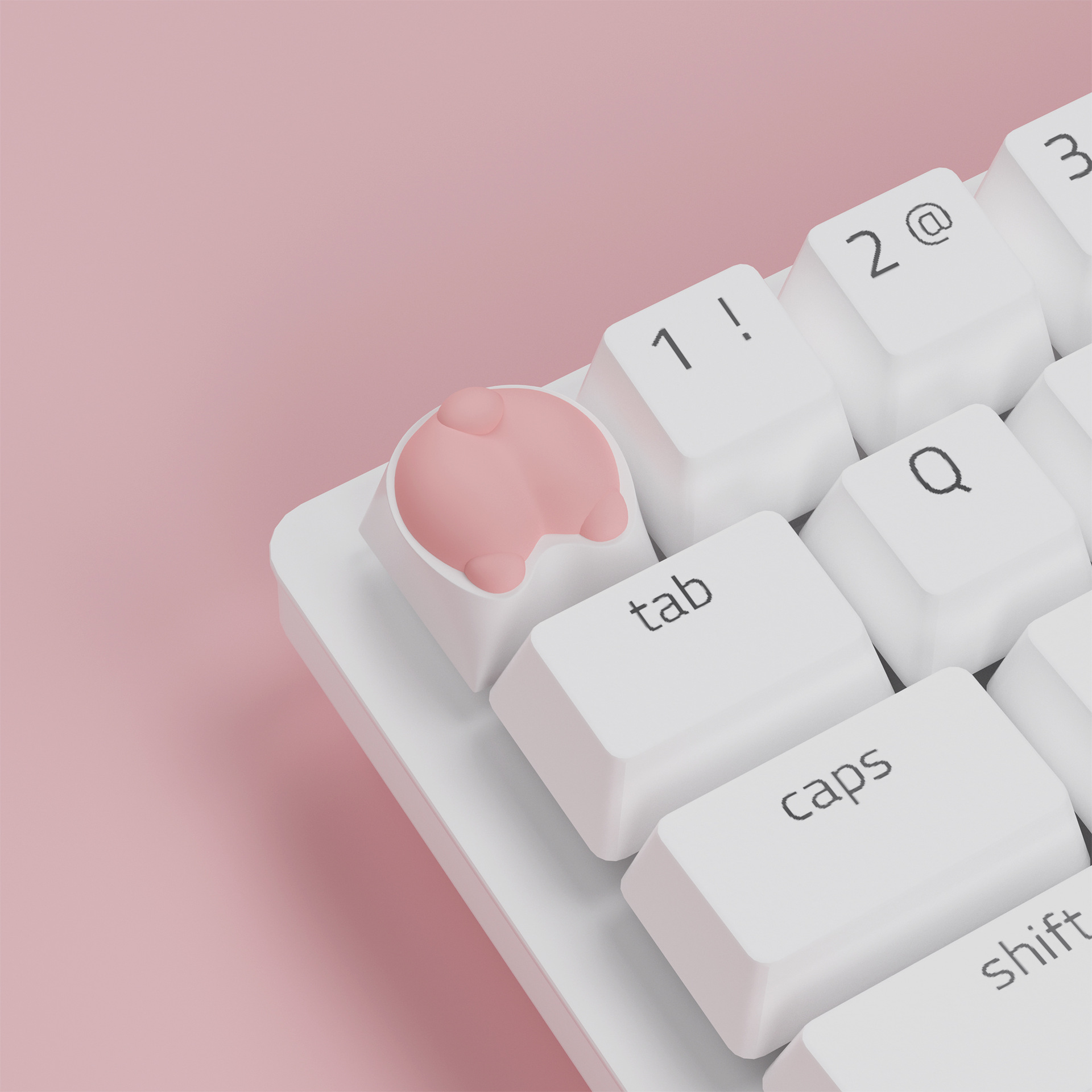 Womier Personalized Keycap Cat Claw Set