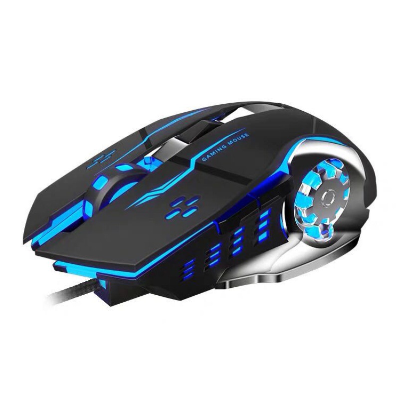 Wrangler G11 Game E-sports Mechanical Mouse Macro Definition Colorful Luminous Wired USB Mouse Factory Direct Supply